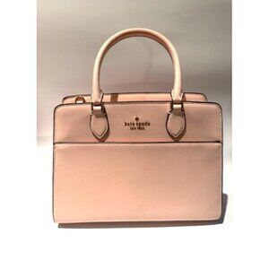 Kate Spade Madison Conch Pink Leather Medium Satchel KC436